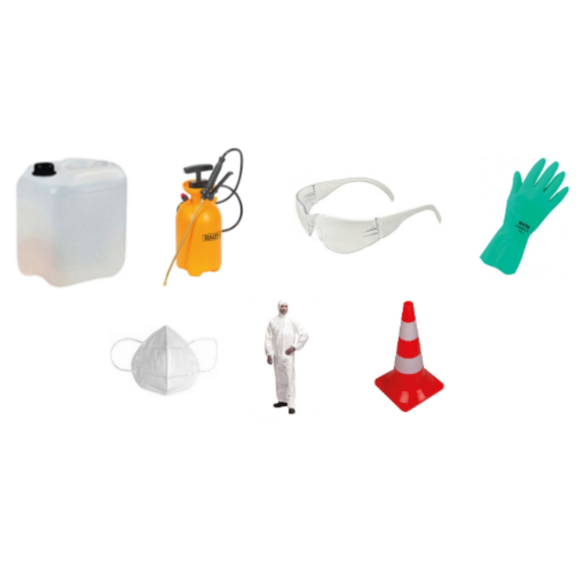KIT LIMPEZA E DESINFECÃO MAXICOVID-19 MANUAL